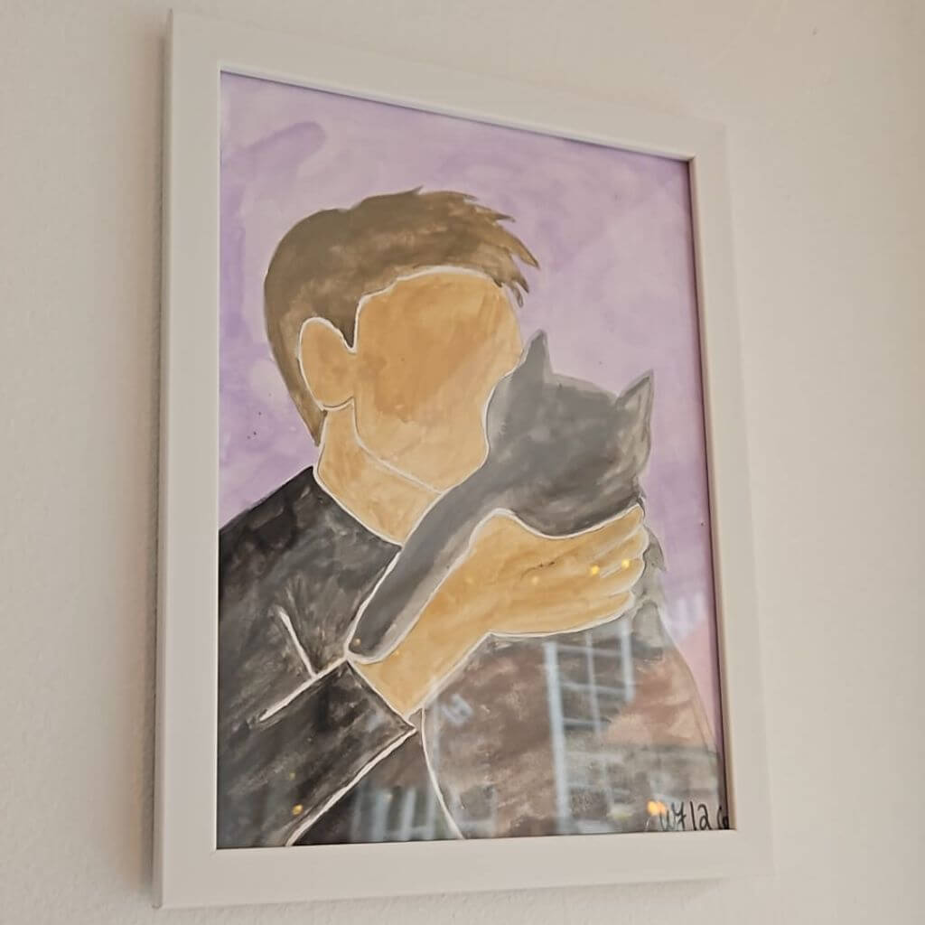 Aquarell-Kunst